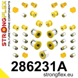 286231A: Full suspension bush kit SPORT 27mm 21mm - Black