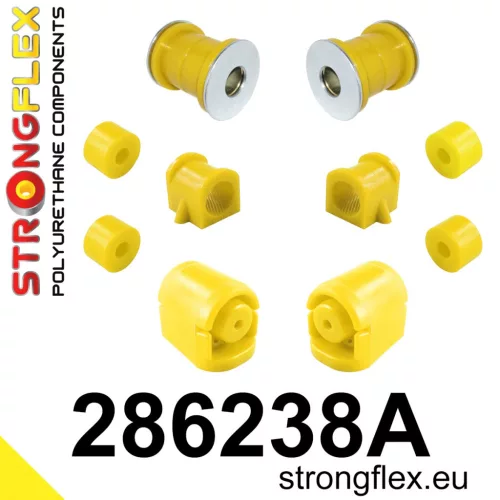 286238A: Front suspension bush kit SPORT Custom Yellow