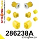 286238A: Front suspension bush kit SPORT Custom Black