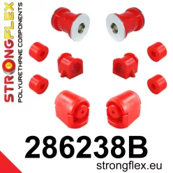 286238B: Front suspension bush kit 21mm Black