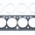 Athena Head gasket FORD COSWORTH YB TH.2,0mm D.92.1mm
