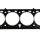Athena Head Gasket FORD ESCORT RSCOSW D92,5mmTH.1,3mm