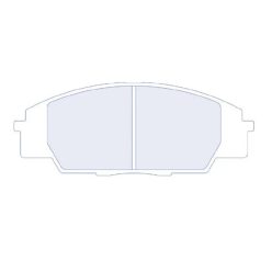   CL Brakes RC5+ fékbetét Honda Civic Type R EP3-hoz, első fékbetét szett - 4070RC5+