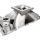 DART SBC Iron Eagle/Pro1 Manifolds DH:9.025 Carb Flange:4500