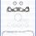 Ajusa Complete Gasket Set Peugeot 1.6L 16v - TU5JP4