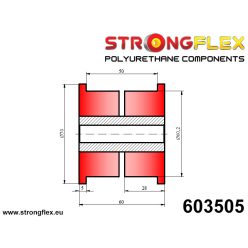 Strongflex Univerzális 60mm Szilent – 603505