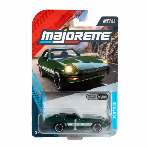 Majorette Vintage Premium Cars Datsun 260Z autómodell - zöld