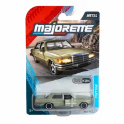 Majorette Vintage Premium Cars Mercedes-Benz 450 SEL 6.9 autómodell - ezüstzöld