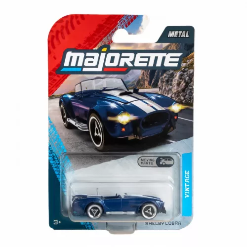 Majorette Vintage Premium Cars Shelby Cobra 427 S/C autómodell - kék