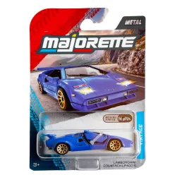   Majorette Vintage Premium Cars Lamborghini Countach LP400S autómodell - kék