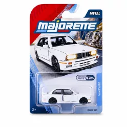 Majorette Vintage Prémium BMW M3 (E30) autómodell - fehér