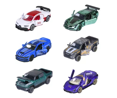 Majorette Showroom Deluxe Cars 1:64 fém kisautó (6-féle)