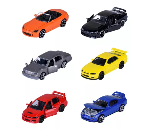 Majorette JDM Legends kisautó 1:64 (6 féle)