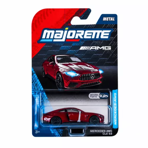 Majorette Mercedes-AMG Premium Cars Mercedes-AMG CLE 53 autómodell - piros