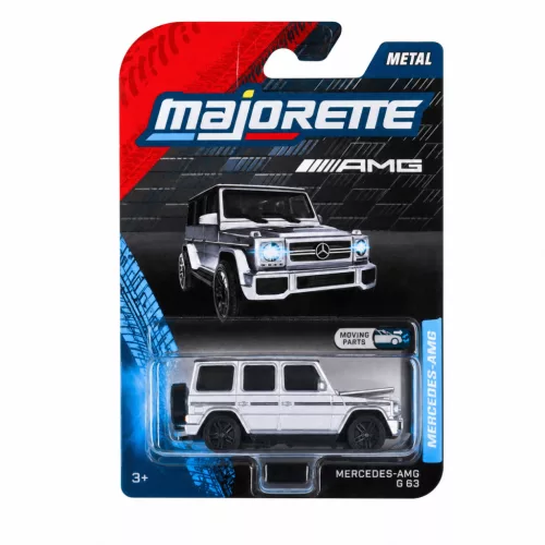 Majorette Mercedes-AMG Premium Cars Mercedes-AMG G 63 autómodell - ezüst