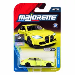   Majorette BMW Premium Cars BMW M3 (G80) autómodell - neon sárga