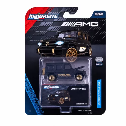 Majorette Mercedes-AMG Deluxe Cars Mercedes-AMG G 63 autómodell - fekete