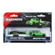 Majorette Mercedes-AMG G 63 + Mercedes-AMG GT 63 Deluxe Trailer szett 1:64