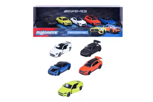 Majorette Mercedes-AMG 5 db-os fém autómodell ajándékszett 1:64