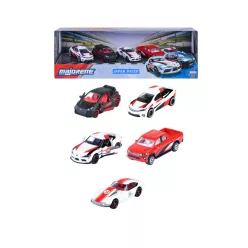 Majorette Japan Racer 5 darabos kisautó szett