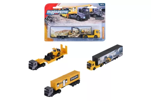 Majorette Volvo FMX Construction kamion modell (3 féle)