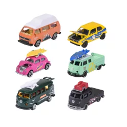 Majorette Volkswagen Cars 1:64 fém kisautó (6-féle)
