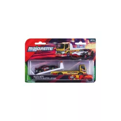   Majorette JDM Legends Isuzu NPR + Toyota Supra JZA80 autószállító szett 1:64