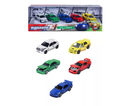 Majorette JDM Legends Anime 5 darabos kisautó szett