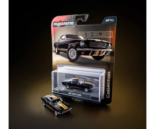 Majorette Collection 1965 Shelby GT350 autómodell - fekete/arany