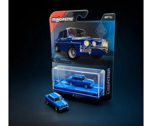 Majorette Collection 1966 Renault R8 Gordini autómodell - kék
