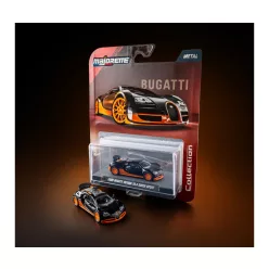   Majorette Collection 2005 Bugatti Veyron 16.4 SuperSport autómodell - fekete/narancs