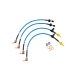 Alfa Romeo Giulietta MultiAir 1.4Turbo (148 Bhp) Brake Lines-Colour Black Colour Red - Solid Colour Blue - Solid Colour Clear Colour Yellow Colour Orange Colour Purple Colour Green