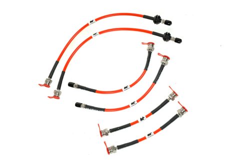 Alfa Romeo Mito 1.4 Turbo Brake Lines-Colour Black Colour Red - Solid Colour Blue - Solid Colour Clear Colour Yellow Colour Orange