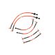 Alfa Romeo Mito 1.4 Turbo Brake Lines-Colour Black Colour Red - Solid Colour Blue - Solid Colour Clear Colour Yellow Colour Orange