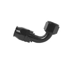 Aeromotive PTFE Hose End AN12 90deg Black Anodized
