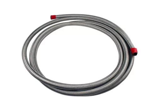 Fuel Hose AN8 11mm 3.6m Rubber SS with Steel Braid Aeromotive