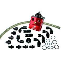   Aeromotive A4 Dual Carburetor Regulator (P/N 13203) Kit (Incl. Reg/Hose/Hose Ends/Fittings)