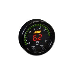 AEM Electronics Gauge X-Series 7BAR Oil/Fuel Pressure