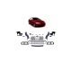 Bumper Set of Accessories BMW 3 E92 E93 Facelift Front Accesories