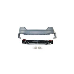 Bumper Audi A5 F5 Facelift Rear with Diffuser and Pipes