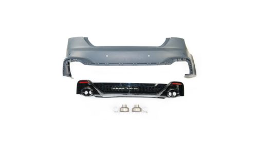 Bumper Audi A5 F5 Facelift Rear with Diffuser and Pipes