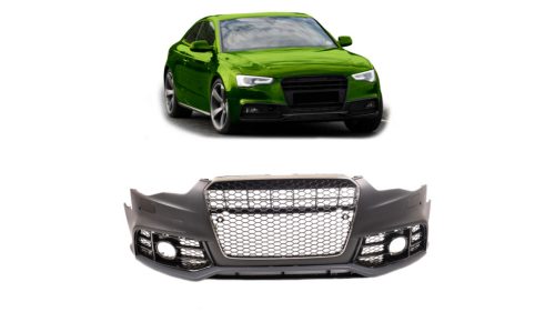 Bumper Audi A5 8T Facelift Front PDC Fog Lights Grill