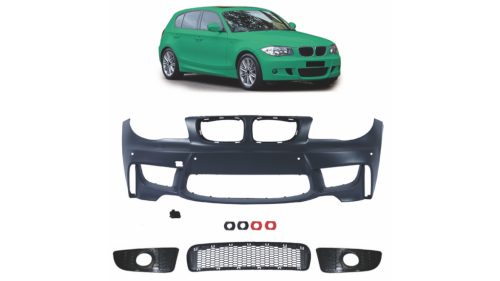 Bumper BMW 1 E81 E82 E87 E88 Front PDC