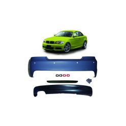 Bumper BMW 1 E82 E88 Rear with Diffuser