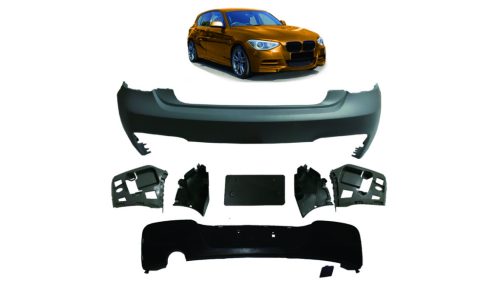 Bumper BMW 1 F20 F21 Rear with Diffuser