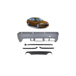 Bumper BMW 3 E46 Rear with Diffuser