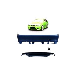Bumper BMW 3 E46 Rear with Diffuser