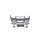 Bumper BMW 3 E90 E91 Facelift Front SRA Fog light