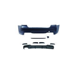 Bumper BMW 3 E90 Rear with Diffuser