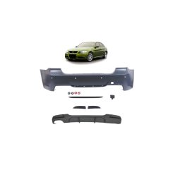 Bumper BMW 3 E90 Rear with Diffuser